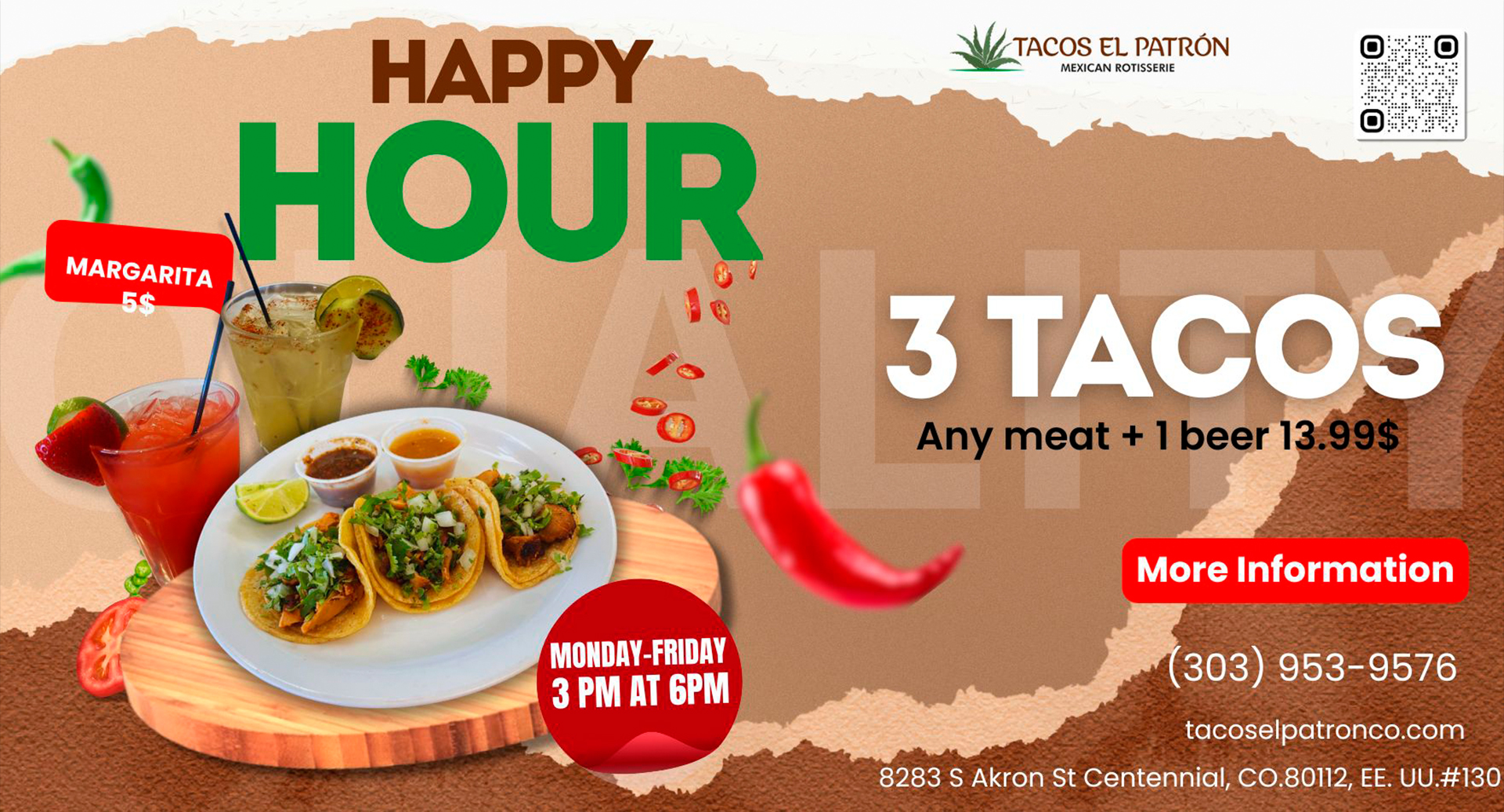 Tacos El Patron Mexican Rotisserie